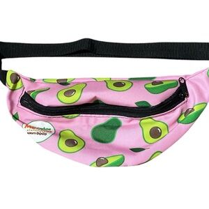 Mexico Avocados Print Fanny Pack - Pink
